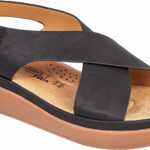 Γυναικεία ADAM'S FLEX PLATFORM πέδιλα 922-20002 Μαύρο - Image 1