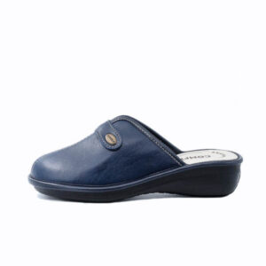 Χειμωνιάτικες Γυναικείες Παντόφλες  Comfy Με Τακούνι 100  Μπλε - Image 3