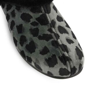 Γυναικείες Χειμωνιάτικες Παντόφλες Animal Print  Parex 10124156 Ανθρακί - Image 3