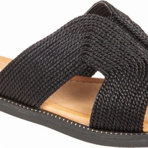 Γυναικεία Παντόφλα Εξόδου Της ADAM'S SHOES 822-22012 Black - Image 1