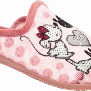 Γυναικείες Χειμωνιάτικες Παντόφλες Adam's 624-22699 Ροζέ - Image 1