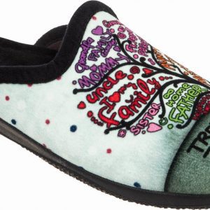Γυναικείες Χειμωνιάτικες Παντόφλες Adam's 624-22700 Μαύρο - Image 1