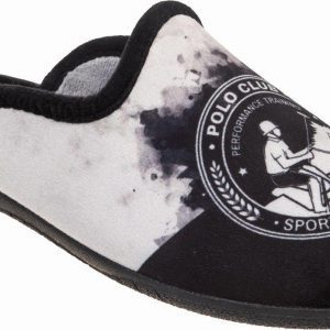Χειμωνιάτικες Αντρικές Παντόφλες Adam's For Gentlemens 624-22532 Μαύρο - Image 1
