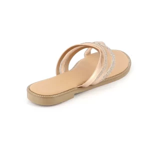 Ανατομικές Γυναικείες Παντόφλες  B-Soft 54031 Gold - Image 3