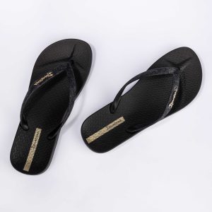 Γυναικείες Σαγιονάρες  Ipanema Anat Lolita Tan Fem 780-23328 Black/Glitter - Image 2