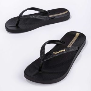 Γυναικείες Σαγιονάρες  Ipanema Anat Lolita Tan Fem 780-23328 Black/Glitter - Image 4