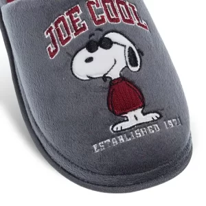Χειμωνιάτικες Αντρικές Παντόφλες Snoopy Peanuts  10128160 Γκρι - Image 3