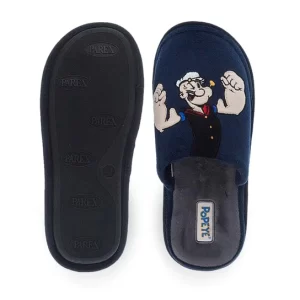 Χειμωνιάτικες Αντρικές Παντόφλες Popeye  10128189 Μπλε - Image 4