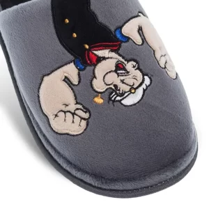 Χειμωνιάτικες Αντρικές Παντόφλες Popeye 10128189 Γκρι - Image 3