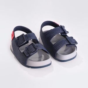 Αγορίστικα Πέδιλα Cartago Milao Slide Baby 780-24160 Grey/Blue - Image 4