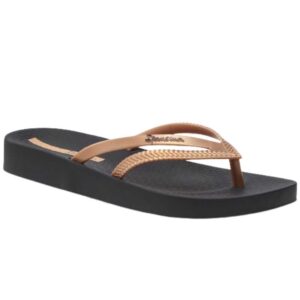 Γυναικείες Σαγιονάρες  Ipanema Bossa Soft V Fem 780-25350 Black/Gold - Image 4