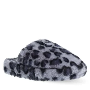 Γυναικείες Χειμωνιάτικες Παντόφλες Parex Fluffy Animal Print 10130123.GR Γκρι - Image 2