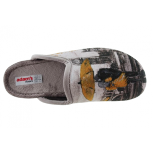 Γυναικείες Χειμωνιάτικες Παντόφλες Adam's 624-24619 Κίτρινο/Πούδρα - Image 3