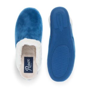 Χειμωνιάτικες Γυναικείες Υφασμάτινες Παντόφλες Parex 10128330.N Μπλε - Image 4