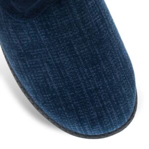 Αντρικές Υφασμάτινες Χειμωνιάτικες Παντόφλες Parex 10132232Ν Μπλε - Image 3
