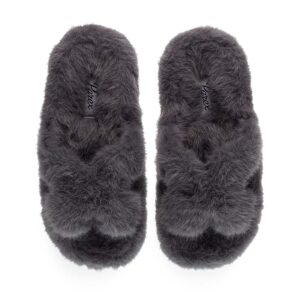 Γυναικείες Χειμωνιάτικες Παντόφλες Parex 10132236.Gr Γκρι - Image 1