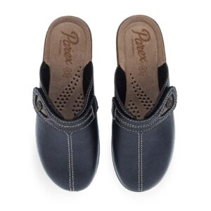 Γυναικείες Χειμωνιάτικες Ανατομικές Παντόφλες Parex Με Τακoύνι 10132222.Ν Μπλε - Image 1