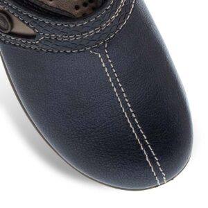 Γυναικείες Χειμωνιάτικες Ανατομικές Παντόφλες Parex Με Τακoύνι 10132222.Ν Μπλε - Image 3