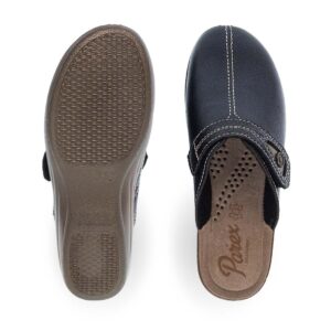 Γυναικείες Χειμωνιάτικες Ανατομικές Παντόφλες Parex Με Τακoύνι 10132222.Ν Μπλε - Image 4