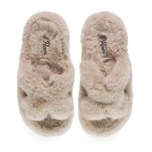 Γυναικείες Χειμωνιάτικες Παντόφλες Parex 10132236.Ε Μπεζ - Image 1