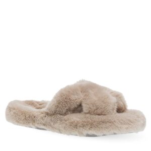 Γυναικείες Χειμωνιάτικες Παντόφλες Parex 10132236.Ε Μπεζ - Image 4