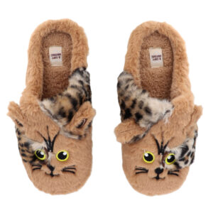 Γυναικείες Ανατομικές Χειμωνιάτικες Παντόφλες B-Soft 2024-6 Καφέ - Image 1